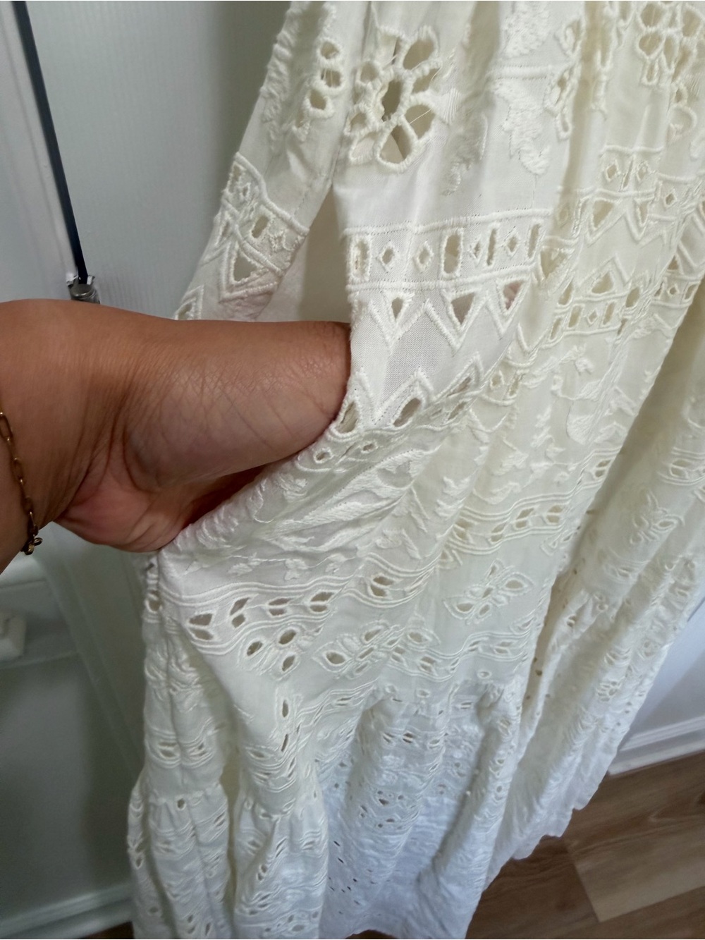 Carolina K Lola Cotton Eyelet Maxi Dress - Picture 9 of 13